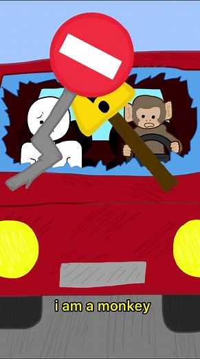 uber monkey #animation #animated #meme