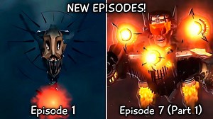 【全集纯享版】Skibidi Lock In 第1-7集(Part 1) 全剧（含彩蛋场景）升级版泰坦G-Man V6（第8集?）