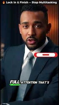 🔥 Lock In & Finish — Stop Multitasking