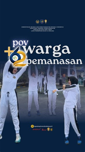 POV : Warga LPP Malang siap menyambut pembukaan olah raga edisi Hari Bakti Pemasyarakatan ke-62 #Kemenimipas #SetahunBerdampak #ImipasSetahunBerdampak #ImipasSetahunBergerakBerdampak #Kemenimipaspastihebat @kemenimipas @agusandrianto.id @ditjenpas @pemasyarakatanjatim @kadiyono88