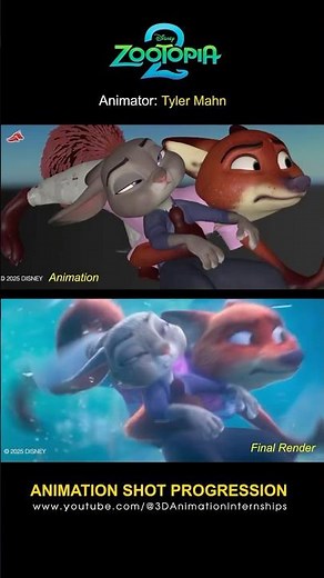 How Zootopia 2 Was Animated | Full Shot Progression Breakdown