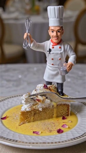 saffron cake #food #cooking