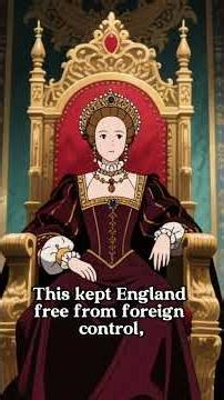 How Queen Elizabeth I Defied Norms to Rule England with Absolute Power! - #shorts