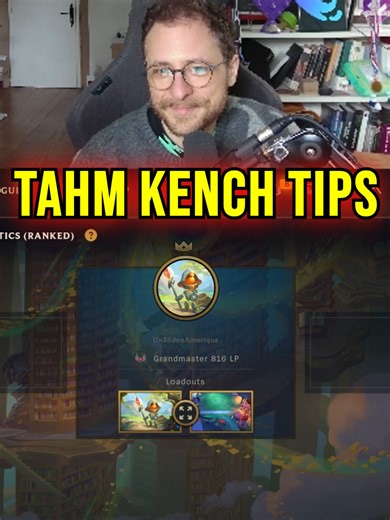 Tahm Kench TIPS : AD / AP / AS ?! #teamfighttactic #set16 #tft