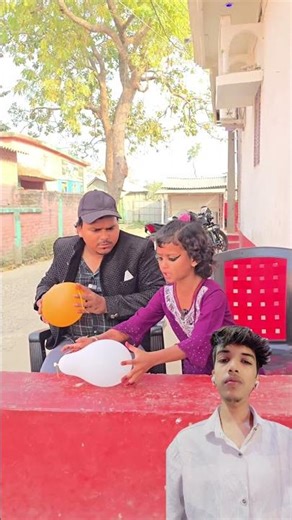 magic balloon🎈"Building wooden log cabin inst survival house step by step" #reelschallenge