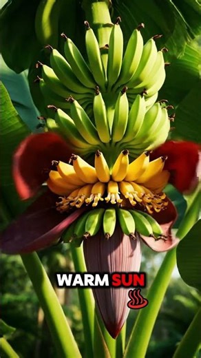 🍌 Banana Timelapse — From Seed to Yellow Fruit 🌱#shorts #timelapse #relaxing #satisfying