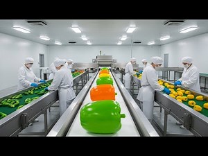 Inside the Frozen Vegetable Factory – From Farm to Cold Storage (Full Process)
