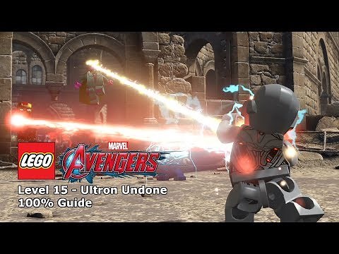 #15 Ultron Undone 100% Guide - LEGO Marvel's Avengers