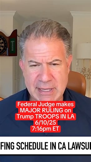 272K views · 8.3K reactions | NEWS: Judge Breyer DECLINES a request from Gov. Gavin Newsom and California for an immediate restraining order against Trump's actions in Los Angeles, but sets a Thursday hearing. Michael Popok of Legal AF reports. | MeidasTouch | Facebook
