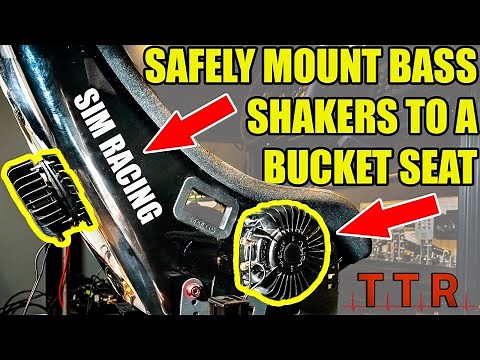 Transform Your Sim Racing Experience: Mount Bass Shakers to a Bucket Seat