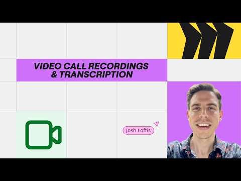 How to Record, Transcribe & Share Video Calls in Miro 🎥