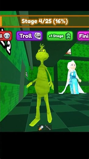 The GRINCH has spotted me and wants to catch me in this game