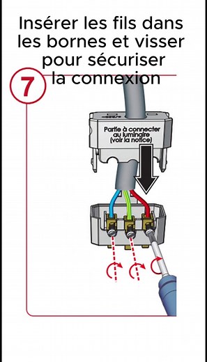 Installer un Luminaire avec Douille DCL E27