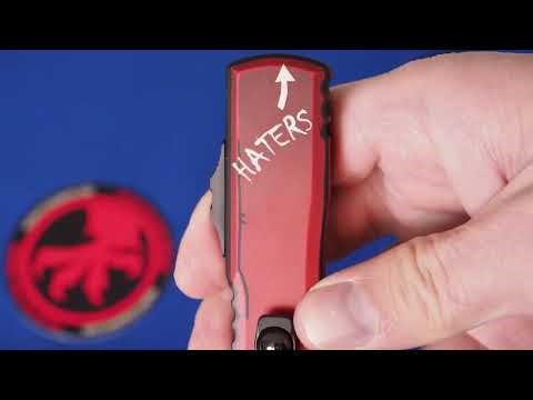 Нож Microtech Ultratech ZBP GEN III 1122-3DPS Exclusive Deadpool USA