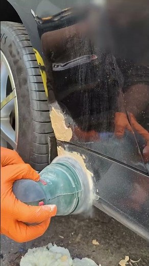 Fixing a rust hole with Lego bricks 😎 #mechanic #repair #mercedes #car #rust #diy #lego #broken