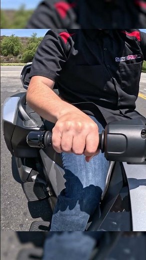 Upgrade your 2024+ Can-Am Spyder F3 or RT with our heavyweight Handlebar End Weights!