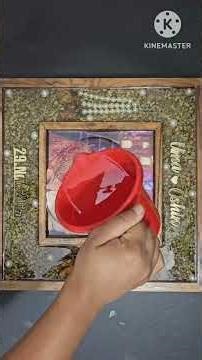 resin , trending varmala preservation frame , tutorial video DM FOR ORDER - 8127335953..👍❤️