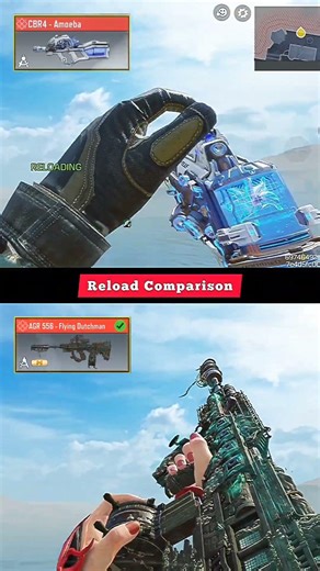 Free 🆓 vs Paid 🤑 Mythic Showdown! 💀 | CBR4 [Amoeba] vs AGR 556 [Flying Dutchman] | COD Mobile