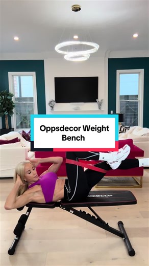 Oppsdecor light weight foldable weight bench! It’s adjustable as well. #workout #fyp #discipline #fitnessmotivaton #fitness @OPPSDECOR @Buffbunny Collection @Angel Competition Bikinis @Angel Fashion Show @GROUNDS @Alphaland @WOLFpak @Findthegoodbrand @1UpNutrition