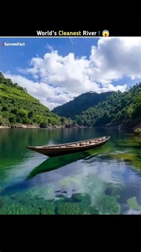 World’s Cleanest River 🌍 || #short #shorts #ytshort