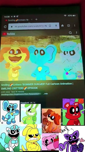 watch with me smiling critters freedom bummer summer beach party