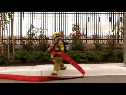 Catching a Hydrant using 4'' Hose
