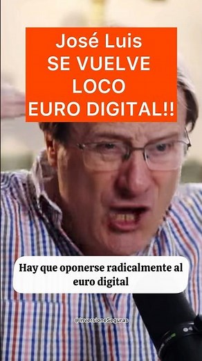 Jose Luis SE VUELVE LOCO, el EURO DIGITAL!!! #cava #eurodigital #bitcoin #oro #btc #btc #inversion