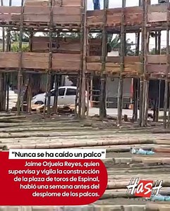 68K views · 207 reactions | “Nunca se ha caído un palco”. Una semana...