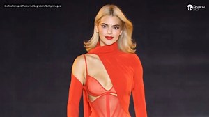Kendall Jenner’s Low-Cut Red Dress Will Lift Holiday Spirits