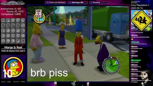 🕹️ Simpsons: Hit & Run (PS2) 🕹️ !retro 🦃