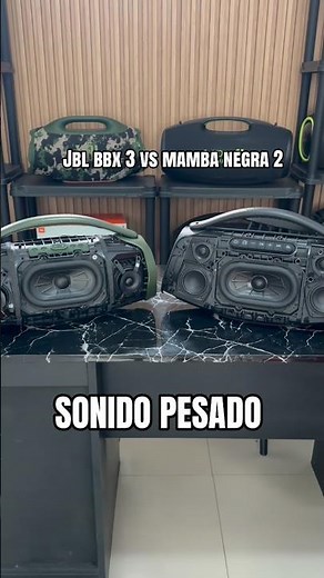 MAMBA NEGRA VS JBL BOOMBOX 3 brutal comparison