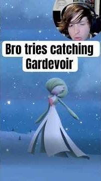 Bro tries catching Gardevoir