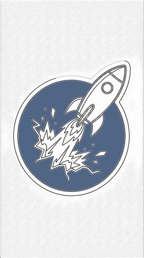 Easy Rocket Launch Drawing for Beginners! Step-by-Step Art
