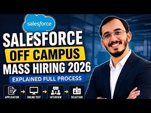Salesforce Mass Hiring 2026 | Software Engineering AMTS | Freshers Apply Fast