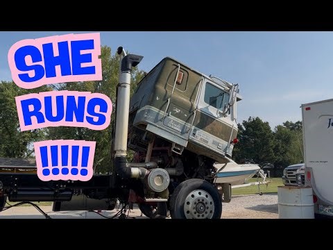 Will It Run ???? Cabover Restoration. Transtar II. Episode #38.