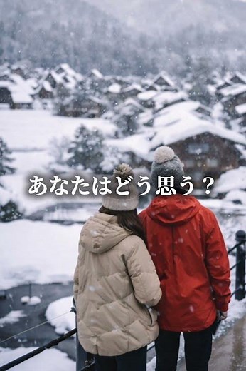 「雪国の奇跡・白川郷の秘密」 #世界遺産 #白川郷 #旅行 #観光地