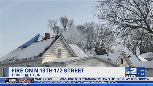 Structure fire sends firefighter to hospital