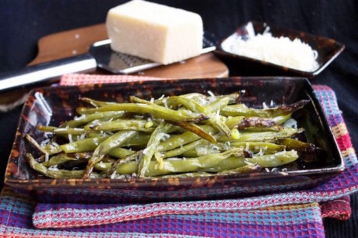 Garlic Roasted Green Beans