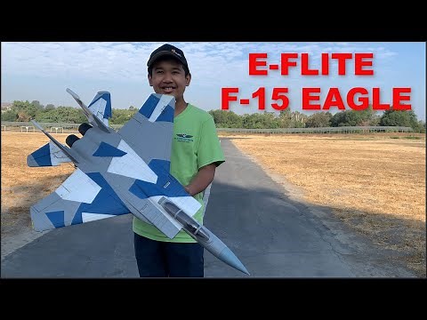 75+ MPH First 64mm EDF Jet! E-flite F-15 Eagle