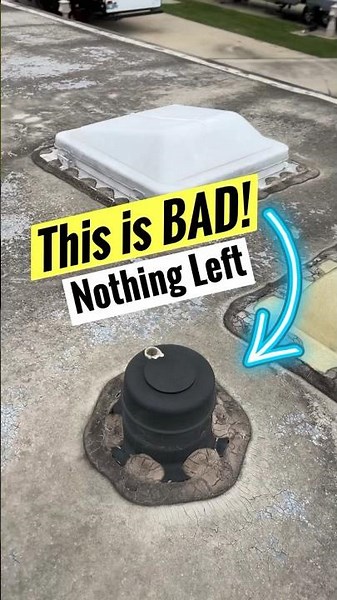 Lack of RV Maintenance = Roof is Gone