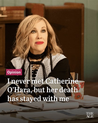 Melissa Hoyer didn’t know Canadian actress and comedian Catherine O’Hara. And yet her death has stayed with Hoyer, heavier than expected, quieter but deeper, lingering longer than logic would suggest. "Some celebrity deaths don’t just land, they thud," Hoyer writes. "Not because we knew these people but because they quietly moved into our lives and never really left ... These aren’t just famous faces. They’re emotional bookmarks. Era markers. Mood-setters. Memory triggers." The full story: https