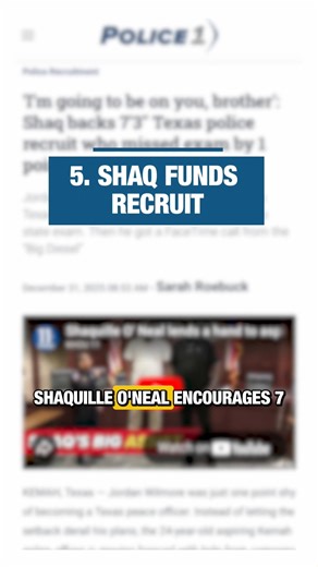 Police1 | Need to catch up on what officers are talking about? Here are the top 5 stories making waves last week on Police1 👇 🚓 Iowa: An entire... | Instagram