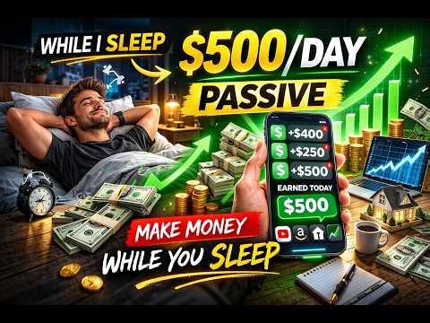 $500/Day While I Sleep? 5 Passive Income Streams Explained
