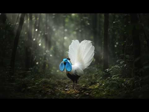 Scientists Baffled: Borneo's 'Alien' Bird & Its Physics-Defying Ghost Heart Dance! [True 4K]