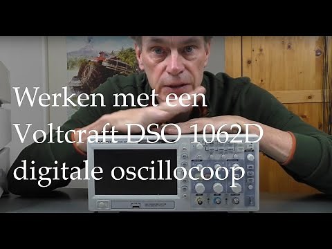 Working with a digital oscilloscope. How? Voltcraft DSO 1062D.