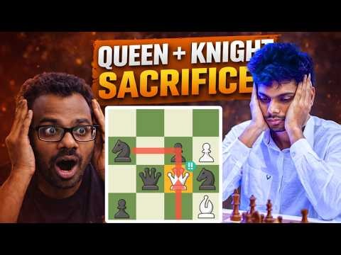 Akash Ganesan's Brilliant Attacking (Memorable) Game, Tamil Chess Channel @gm_akashchess 