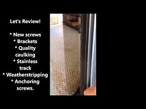 Weatherstripping Woes- A Comprehensive Approach to Repair