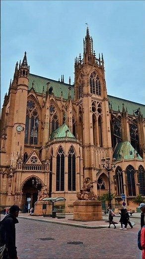 🇨🇵 Inside the Brightest Cathedral in the World ✨ (Metz, France)