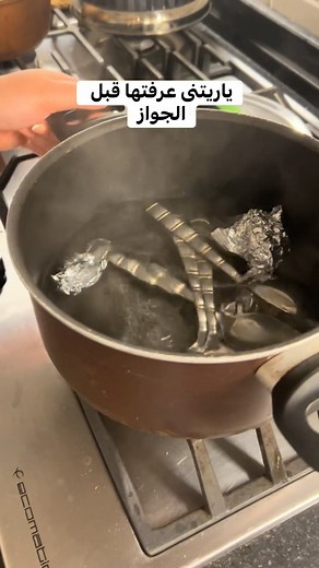 1.1M views · 5.6K reactions | A quick trick people try for cleaning stainless steel… but does boiling foil with it really work? Watch till the end to see the truth. #fbLifestyle #cleaninghacks #kitchenhacks #homeideas #stainlesssteel #foilhack #easytricks | أفكار سريعه لحياه أسهل | Facebook