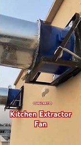 Industrial extractor fans for commercial Kitchen Hood Extractor /ventilation #kitchen